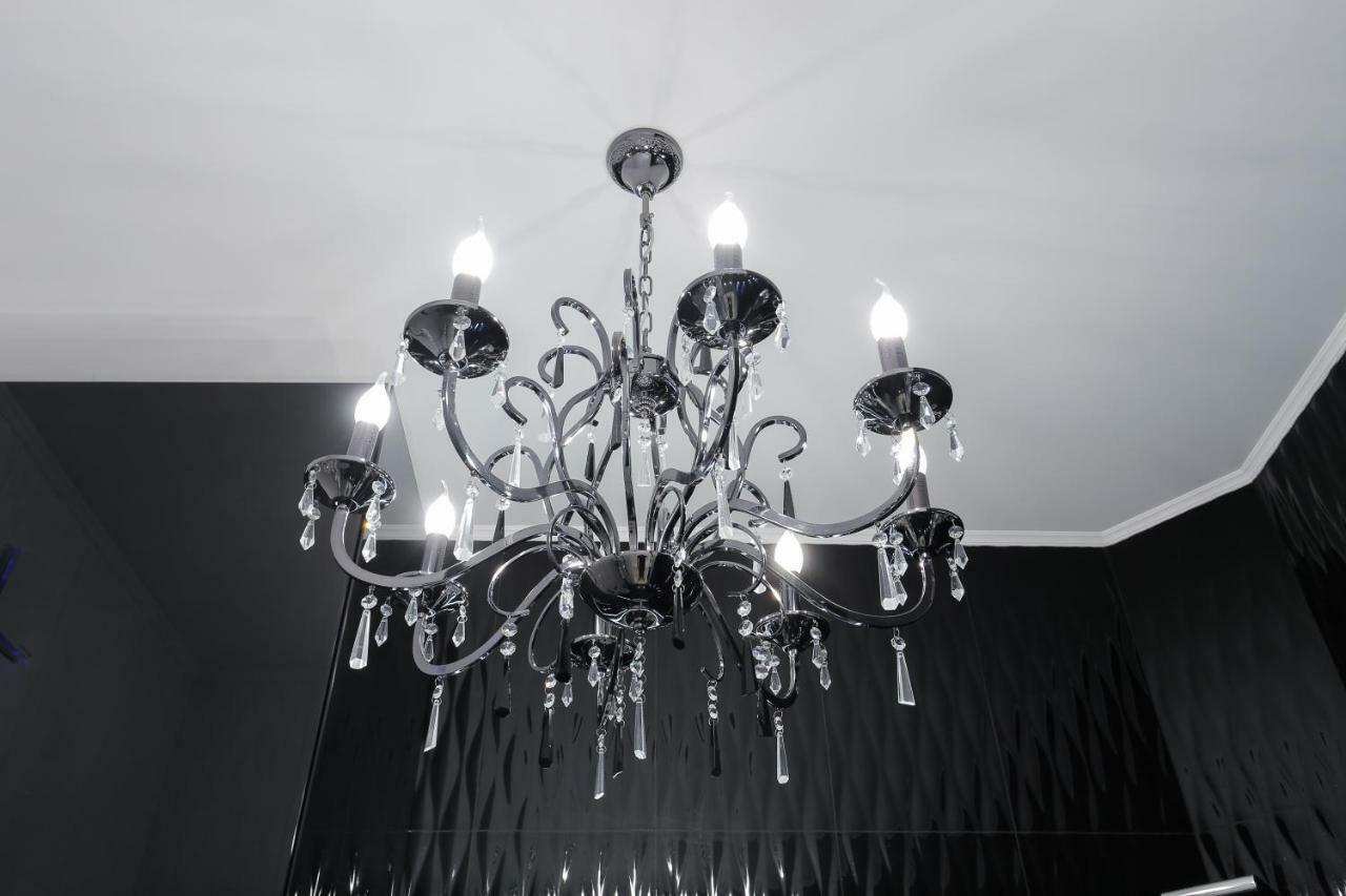Black&White Apartment In Smart Plaza Kiev Buitenkant foto