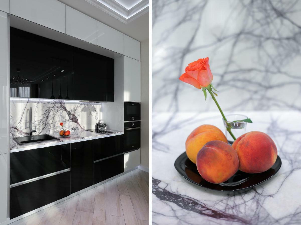 Black&White Apartment In Smart Plaza Kiev Buitenkant foto